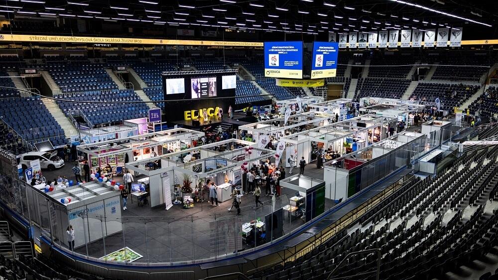 Educa, jedna z vlajkových lodí mimosportovního programu areny